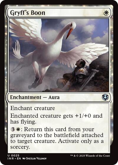 Gryff's Boon (Innistrad Remastered) Light Play