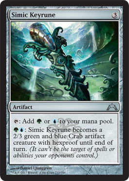 Simic Keyrune (Gatecrash) Heavy Play