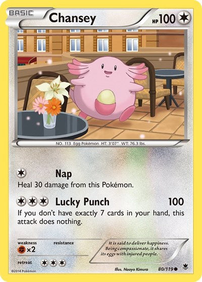 Chansey (XY - Phantom Forces) Medium Play