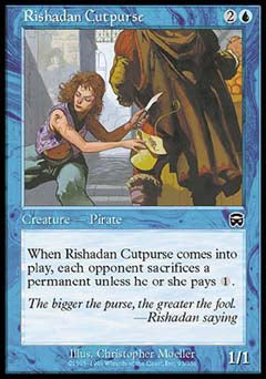 Rishadan Cutpurse (Mercadian Masques) Medium Play