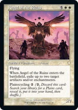 Angel of the Ruins (Commander: The Brothers' War) Light Play