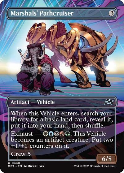 Marshals' Pathcruiser (Borderless) (Aetherdrift) Light Play