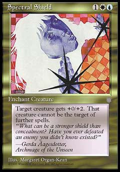 Spectral Shield (Ice Age) Damaged / Poor