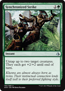 Synchronized Strike (Amonkhet) Light Play