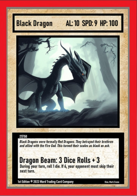 027/150 Black Dragon - Rare