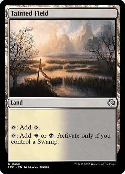 Tainted Field (Commander: The Lost Caverns of Ixalan) Light Play