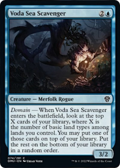 Voda Sea Scavenger (Dominaria United) Light Play Foil