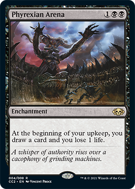Phyrexian Arena (Commander Collection: Black) Light Play