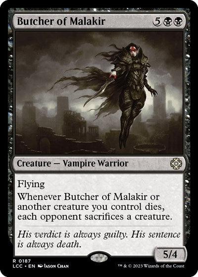 Butcher of Malakir (Commander: The Lost Caverns of Ixalan) Light Play