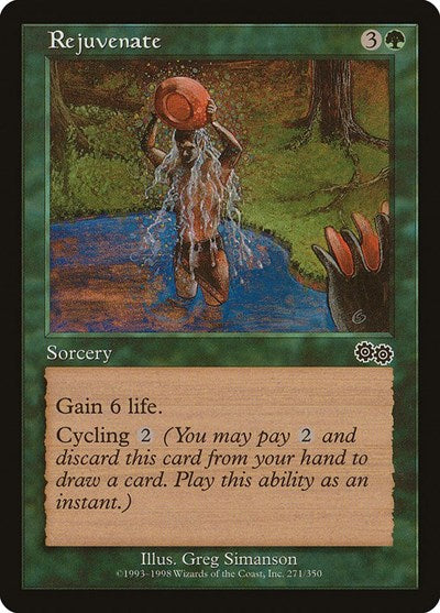 Rejuvenate (Urza's Saga) Medium Play