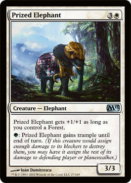 Prized Elephant (Magic 2013 Core Set) Light Play