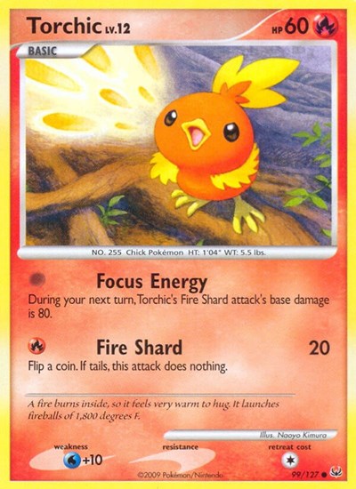 Torchic (Platinum) Light Play