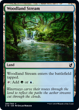 Woodland Stream (Commander 2019) Light Play