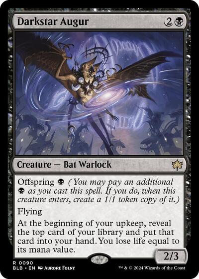 Darkstar Augur (Bloomburrow) Light Play