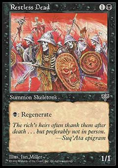 Restless Dead (Mirage) Light Play
