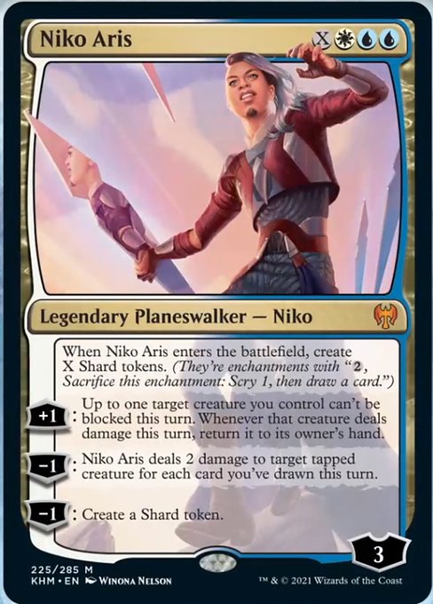 Niko Aris (Kaldheim) Light Play