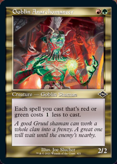 Goblin Anarchomancer (Retro Frame) (Modern Horizons 2) Light Play