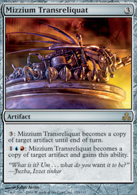 Mizzium Transreliquat (Guildpact) Light Play Foil