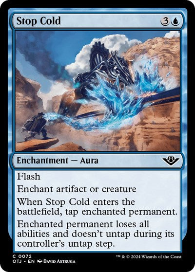 Stop Cold (Outlaws of Thunder Junction) Light Play Foil