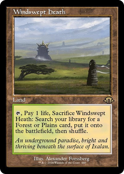 Windswept Heath (Retro Frame) (Modern Horizons 3) Near Mint Foil