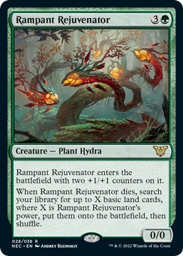 Rampant Rejuvenator (Commander: Kamigawa: Neon Dynasty) Light Play