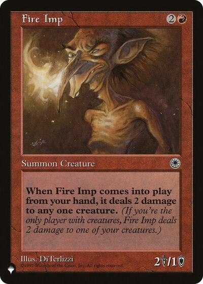 Fire Imp (The List) Light Play