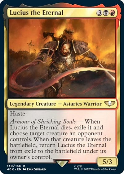 Lucius the Eternal (Universes Beyond: Warhammer 40K) Light Play