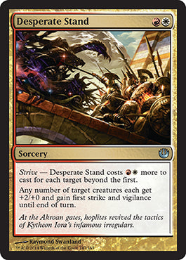 Desperate Stand (Journey into Nyx) Medium Play
