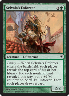 Selvala's Enforcer (Conspiracy) Light Play