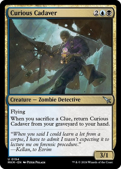 Curious Cadaver (Murders at Karlov Manor) Light Play