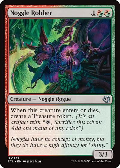 Noggle Robber (Lorwyn Eclipsed) Light Play Foil