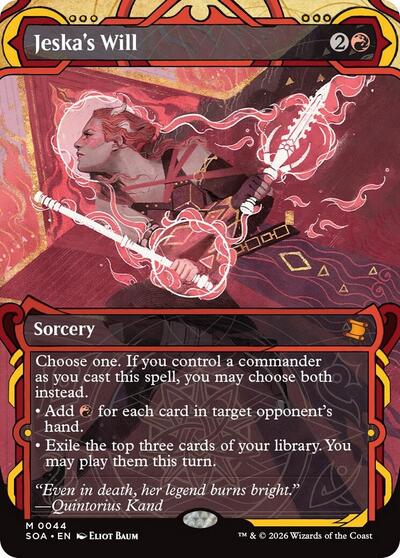 Jeska's Will (Secrets of Strixhaven: Mystical Archive) Light Play