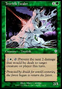 Treefolk Healer (Invasion) Light Play