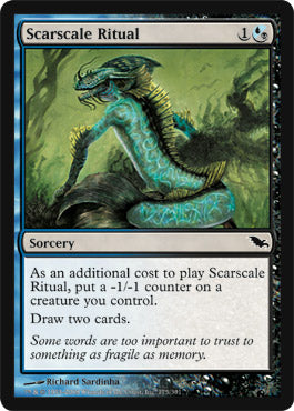 Scarscale Ritual (Shadowmoor) Light Play