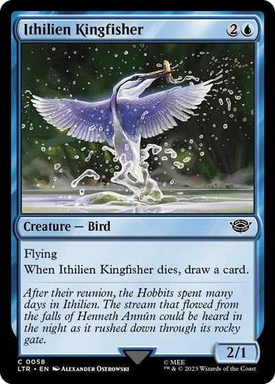 Ithilien Kingfisher (Universes Beyond: The Lord of the Rings: Tales of Middle-earth) Light Play
