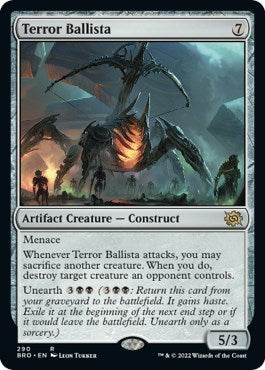 Terror Ballista (The Brothers' War) Light Play
