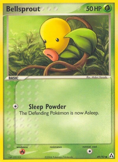 Bellsprout (Legend Maker) Damaged / Poor