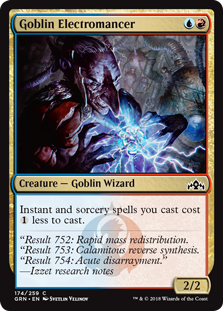 Goblin Electromancer (Guilds of Ravnica) Light Play Foil