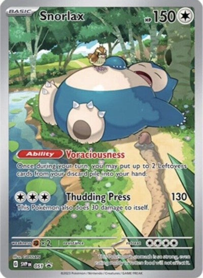 Snorlax - 051 (SV: Scarlet & Violet Promo Cards) Near Mint Holofoil
