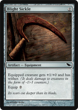Blight Sickle (Shadowmoor) Light Play