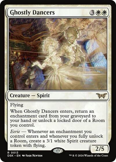 Ghostly Dancers (Duskmourn: House of Horror) Light Play