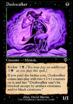 Duskwalker (Invasion) Light Play Foil