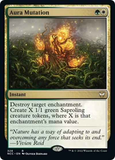 Aura Mutation (Commander: Streets of New Capenna) Light Play