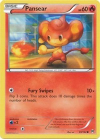Pansear (XY - BREAKthrough) Damaged / Poor