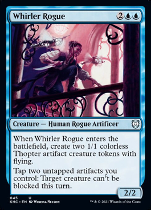 Whirler Rogue (Commander 2021 Kaldheim) Light Play