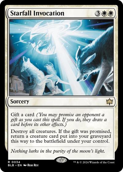 Starfall Invocation (Bloomburrow) Light Play