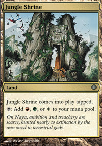 Jungle Shrine (Shards of Alara) Medium Play