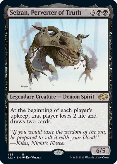Seizan, Perverter of Truth (Jumpstart 2022) Light Play