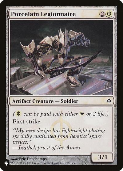 Porcelain Legionnaire (The List) Light Play