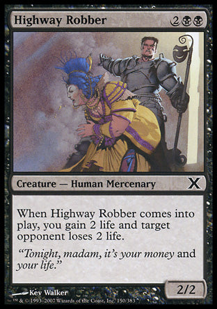 Highway Robber (10th Edition) Light Play